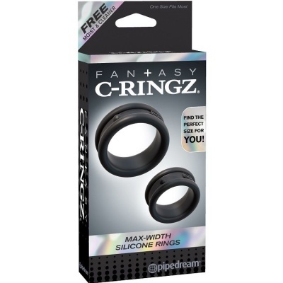 Embalagem de anéis de silicone pretos FAN+ASY C-RINGZ