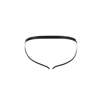 Cinta elástica preta simples