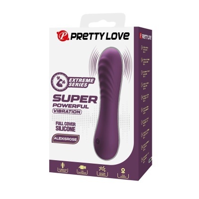 Embalagem de vibrador roxo Pretty Love Extreme Series