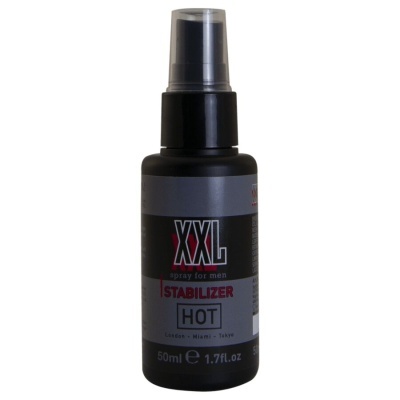 Frasco preto de spray XXL stabilizer hot