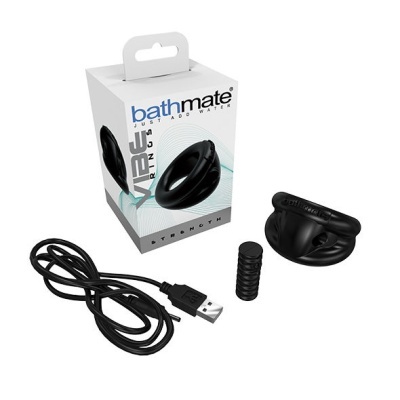 Produto Bathmate Vyper Pumps Strength com cabo USB e peças adicionais pretas