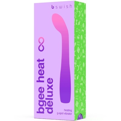 Caixa do vibrador bgee heat deluxe da marca bswish