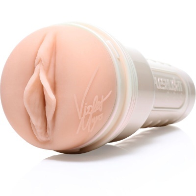 Masturbador masculino tipo vagina em silicone cor pele com corpo branco