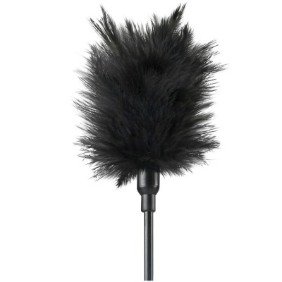 Peneira para pó preta com cabo