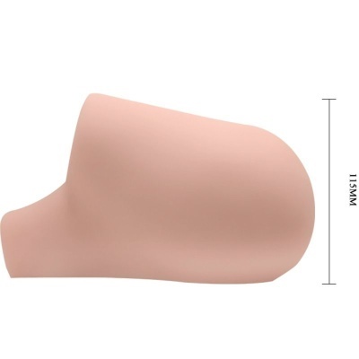 Suporte para manequim cor de pele com dimensão vertical de 115MM