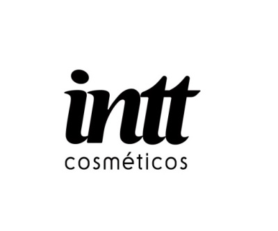 Logótipo intt cosméticos em preto sobre fundo branco