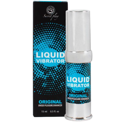 Frasco metálico e embalagem de produto cosmético Liquid Vibrator Original
