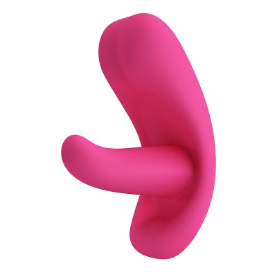 Produto cor-de-rosa em silicone com formato anatómico
