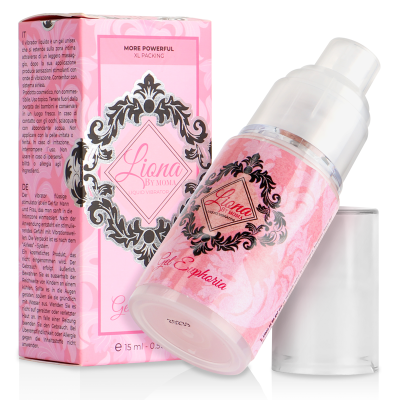 Gel líquido vibrador unisex Liona by Moma Gel Euphoria 15 ml