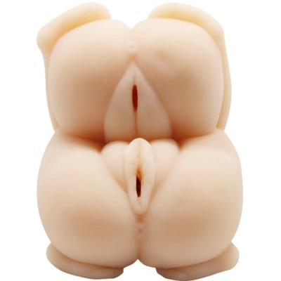 produto anatómico em silicone cor de pele representando formas femininas