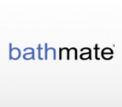 Logótipo 'bathmate' em fundo branco