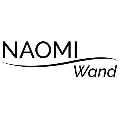Logotipo NAOMI Wand em preto