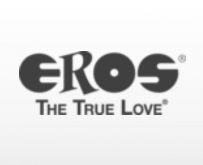 Logótipo preto com texto 'EROS THE TRUE LOVE'