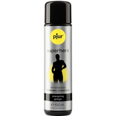 Frasco de lubrificante pessoal pjur superhero 100 mL