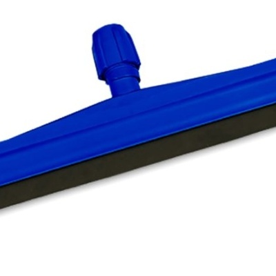 Esfregona de limpeza azul com faixa preta