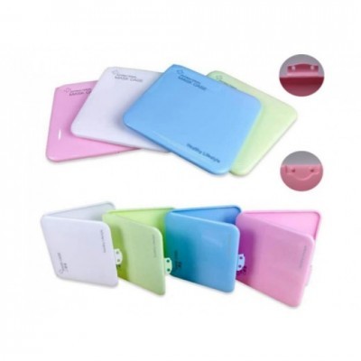 Capas protetoras coloridas para dispositivos com fecho de encaixe