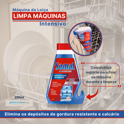 Produto Somat Líquido na máquina de lavar louça