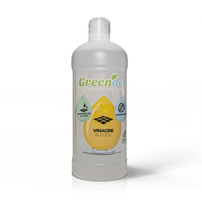 Garrafão branco com vinagre de álcool Greender