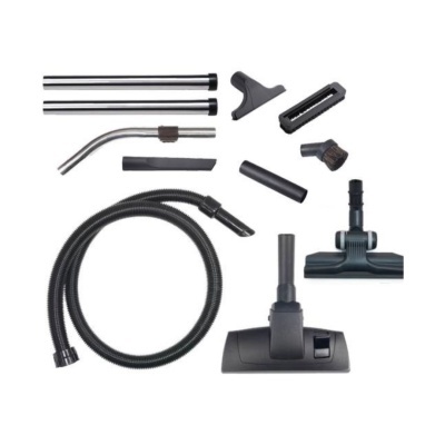 Conjunto de acessórios para aspirador com tubos, escovas e mangueira