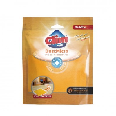 Embalagem de pano de microfibras Clim DustMicro para pó e madeiras