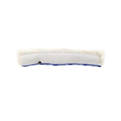 Refil de esfregão branco com fita azul e texto 'made in Italy'