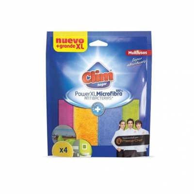 Pacote de panos multimateriais antibacterianos coloridos