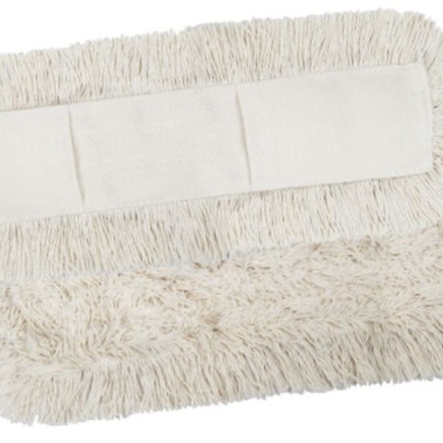 Panos de limpeza tipo mop bege claro com franjas