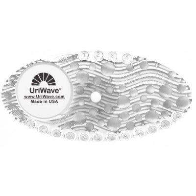 Sola de sapatilha branca com texturas e marca UriWave