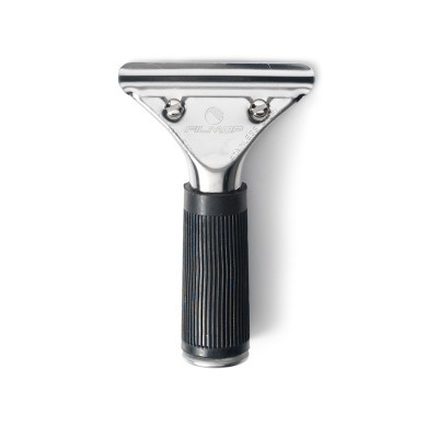 rasquilha metálica com cabo preto