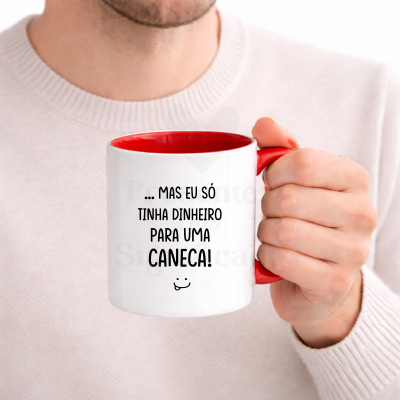 Caneca Flork - Tu mereces o mundo mas eu só tinha dinheiro para uma caneca