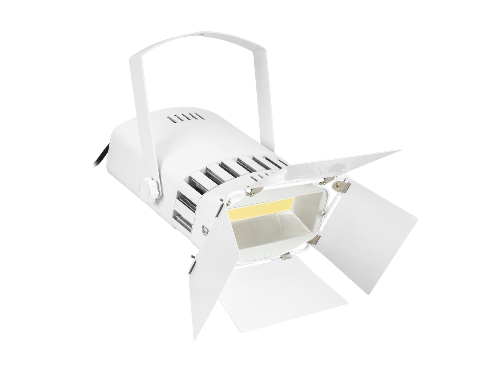 EUROLITE LED CSL-50 Spotlight Refletor de luz branca com suporte e venezianas ajustáveis