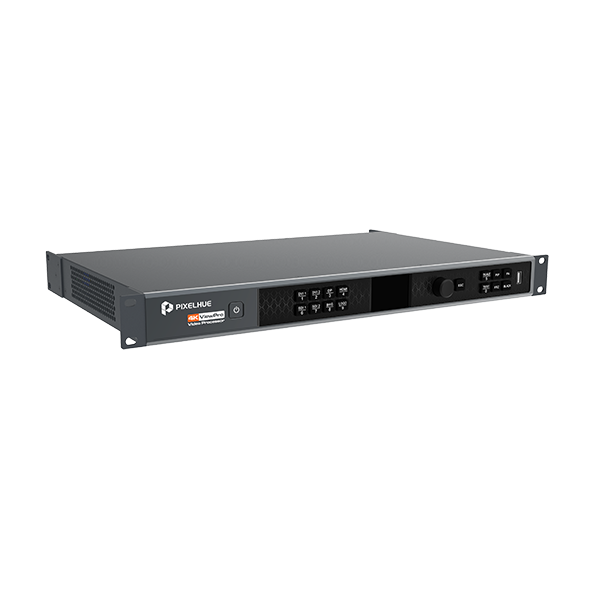 Pixelhue - 4K View Pro Equipamento eletrónico PixelHue preto com botões e ecrã digital