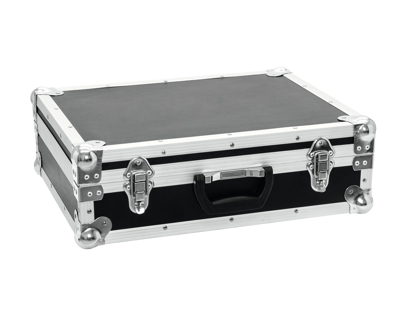 ROADINGER Universal Case Pick 52x42x18cm Caixa rígida preta com reforços metálicos e fechos