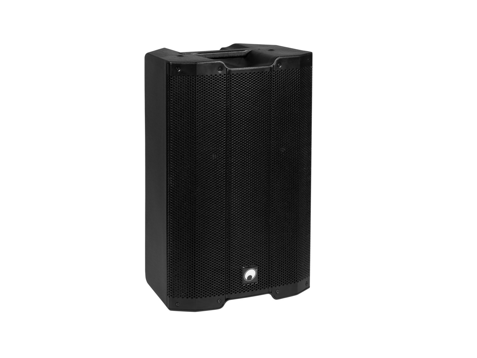 OMNITRONIC XIRA-215A Active 2-Way Speaker FIR-DSP Coluna de som acústica preta com grelha metálica frontal