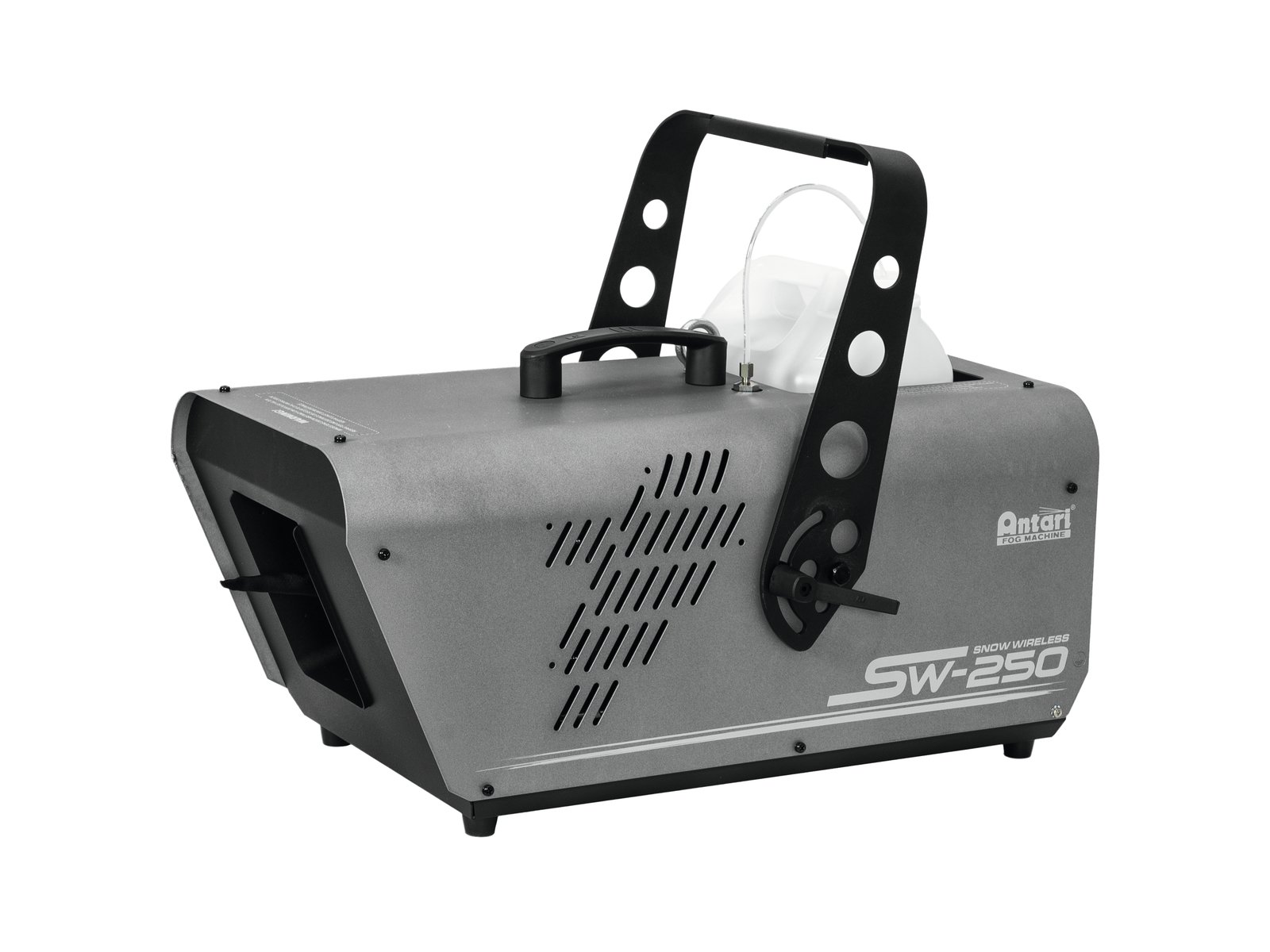 ANTARI SW-250 Snow Machine Máquina de fumos Antari SW-250 cinza com alça preta