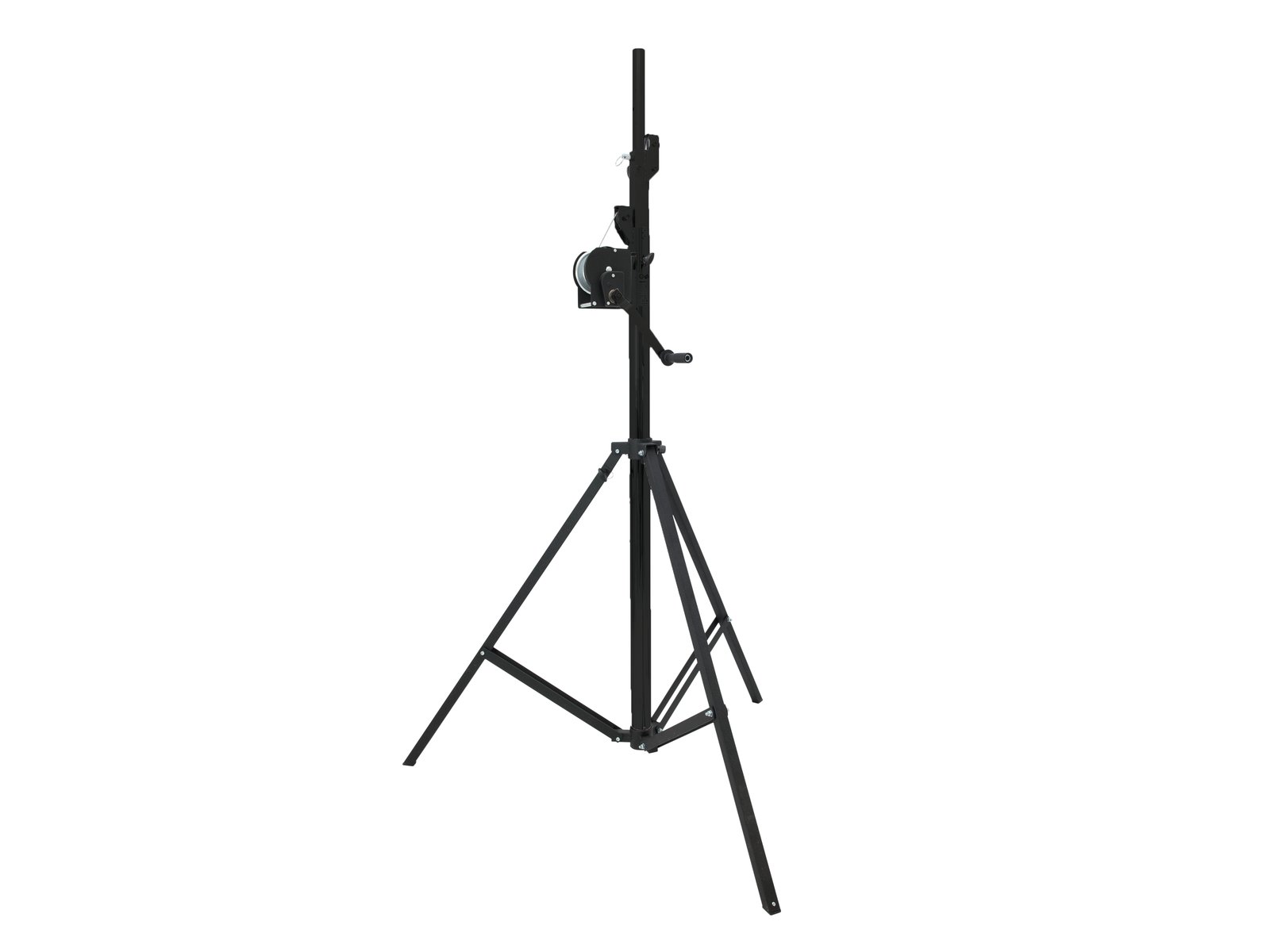 EUROLITE STT-400/85 Winch Stand TÜV/GS black Suporte de tripé preto ajustável para equipamentos