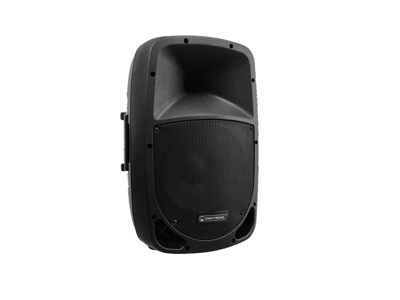 OMNITRONIC VFM-210AP 2-Way Speaker, active Coluna de som profissional preta da Oneal com grelha metálica