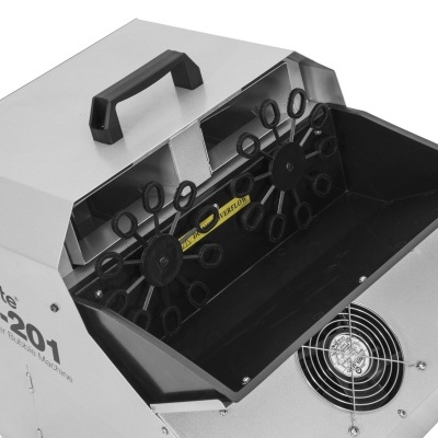 Máquina de bolhas de sabão Eurolite SD-201 cinzenta com detalhes pretos