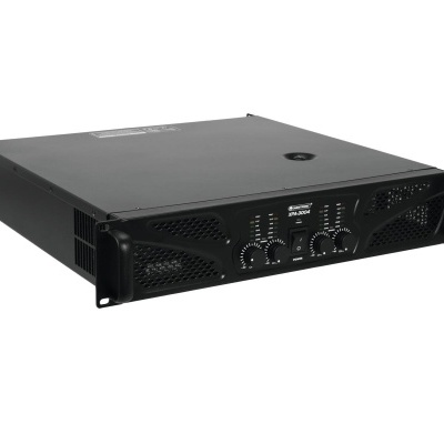 Amplificador profissional preto Sound Pro Model 2400