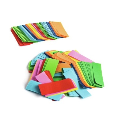 Separadores coloridos de papel ou cartolina em várias cores vibrantes