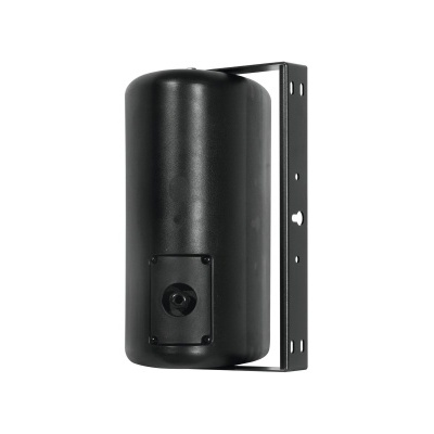 Sensor de movimento de parede preto com suporte metálico