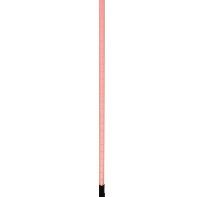 Vara luminosa LED rosa com base preta