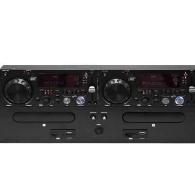 Equipamento profissional de DJ XDP-1000 preto com ecrãs digitais e botões diversos