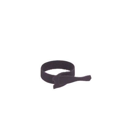 Correia de tecido preta com gancho