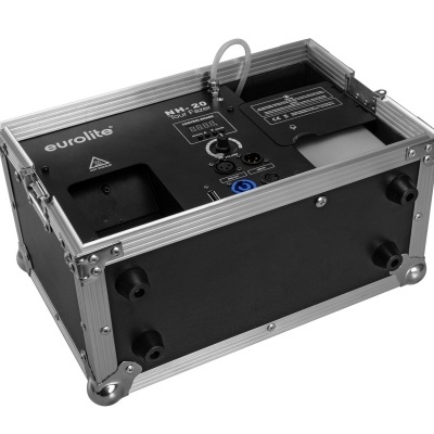 Dispositivo eletrónico Eurolite RH-20 em caixa rígida preta com cantos metálicos