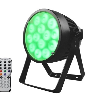 Refletor LED verde com controlo remoto branco