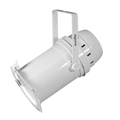 Projetor de luz branco com suporte ajustável