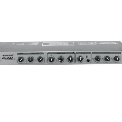 Dispositivo eletrónico cinzento com botões rotativos