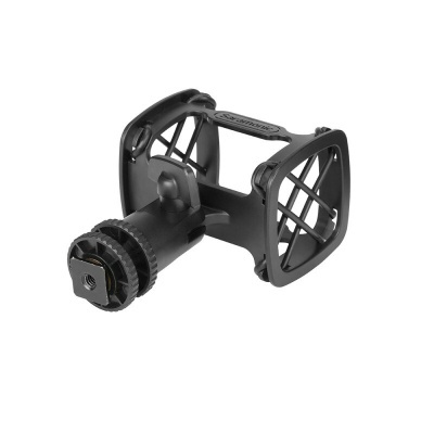 Suporte anti-vibração de microfone preto