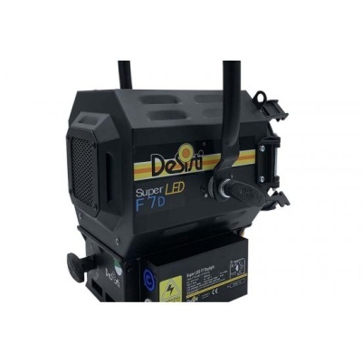 Projetor de luz Desiru Super LED F7D preto